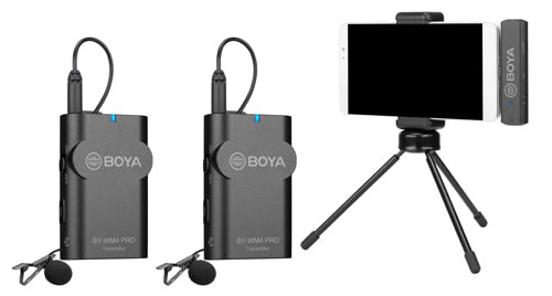 BOYA - BY-WM4 Pro K6 میکروفون 2 کانال موبایل